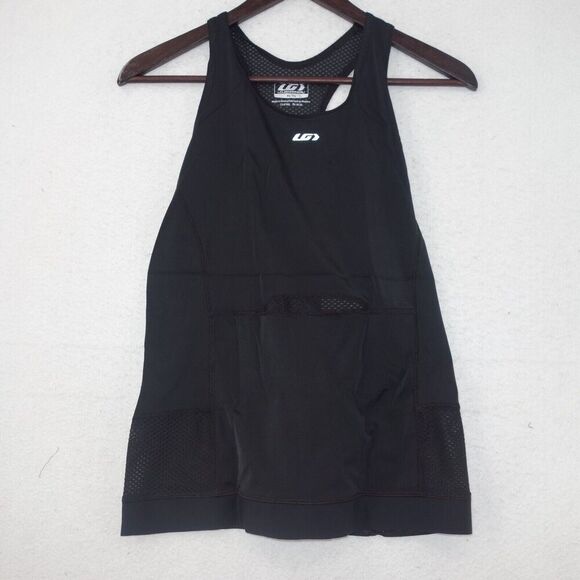 NEW Louis Garneau Women's Sprint Tri Tank Top Sleeveless Shirt Black Size XL - Picture 3 of 11